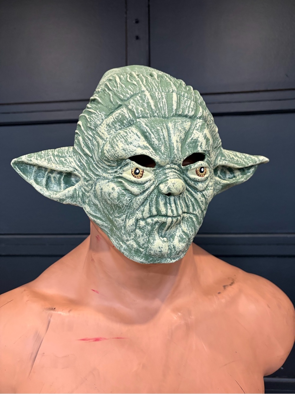 Rubie’s Star Wars Yoda Mask – Lucasfilm Licensed Adult Costume Vintage Style